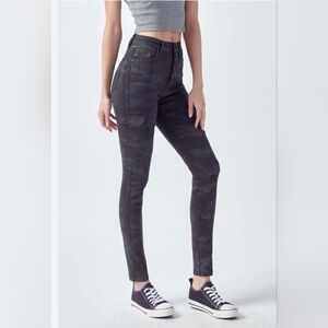 KanCan Black Camo Skinny Jeans